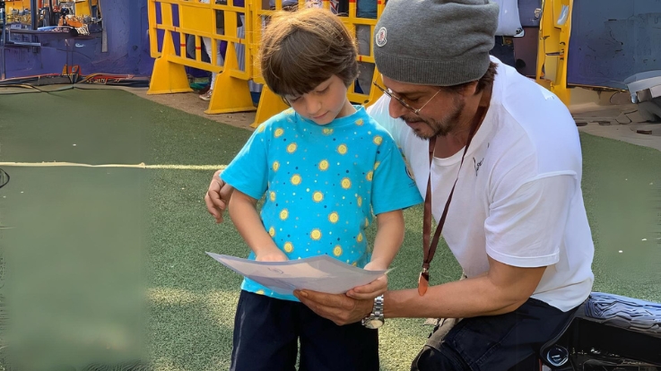 Srk with Abram